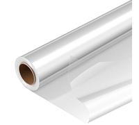 Generic Plain envoltorio celofán transparente florista película envoltura rollos cestas regalo de artes y manualidades 10 m x 54 cm