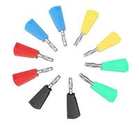 Generic Planes de Plátano de Altavoces, Enchufes de Plátano P3002 4 Mm Speaker Connector de de Conector 10 PCS Publicación de Enlace de la Sonda