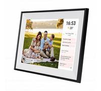 Generic Planificador Familiar con Calendario Digital Inteligente de 10,1 Pulgadas con Pantalla Táctil para Horarios de Oficina en Casa Borde Negro
