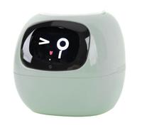 Generic Plantador Inteligente de AI con Múltiples Expresiones para Sala de Estar en el Hogar, Tanque de Agua Inteligente y Plantador de Mascotas (Versión Verde en inglés)