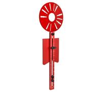 Generic Plantilla de Corte Circular de Enrutador de Alta Precisión con Regla de Doble Escala para Tareas de Corte y Fresado de Bordes, Aleación de Aluminio Duradera, Orificio Inferior de 50 Mm, 1