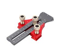 Generic Plantilla de Corte Delgada, Guía de Sierra de Mesa de 3 Poleas para Corte de Tiras Estrechas con Rango Ajustable de 0-6 Pulgadas, Se Adapta a Ranura en T y Ranura en U de 3/8x3/4