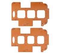 Generic Plantilla de Radio de Esquina, Plantillas de Apertura de Agujeros R20 R25 R30 Esquinas para la Fabricación de Muebles para el Hogar