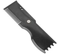 Generic Plantilla para Dar Forma a la Barba, Herramienta de Peinado Irrompible para una Apariencia Simétrica, Negro