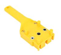 Generic Plantilla para Tacos de Carpintería Guía de Broca Rápida y Precisa para Juntas de Tacos Adecuado para Taladrar Madera para Juntas de Borde a Esquina en T de Borde a con 3 Brocas de 6/8/10 Mm