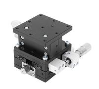 Generic Plataforma de Recorte de Etapa Lineal Manual LD60 LM para Ajustes Precisos, Diseño Robusto, Ideal para Ajustes Finos en Pruebas y Producción