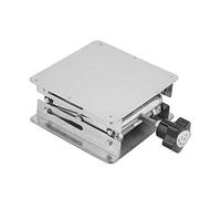 Generic Plataforma Elevadora de Laboratorio, Soporte Ajustable Duradero a Prueba de Herrumbre para Experimentos de Biología, Química y Física, 100x100mm