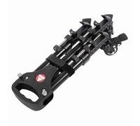 Generic Plataforma Rodante Universal para Trípode de Sección de una Sola Pierna VX-600 con Abrazaderas Ajustables, Pasadores de Bloqueo para Trípodes Plegables, Polea de Soporte de 3 Ruedas para