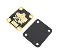 Generic Plato de Cuello de Guitarra, Tabla de Cuello de Guitarra de 4 Agujeros Fácil de Instalar un Ajuste para el Reemplazo (GV120)