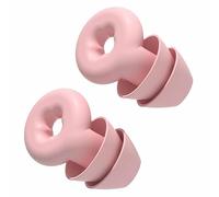 Generic Plauses para la Audiencia de Reducción de Ruido, Tapones para la Oreja de Cancelación de Ruido de Sueño Reutilizable sin Problemas Portátiles para el Trabajo (PINK)