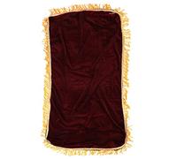 Generic Pleuche Funda de Teclado Decorada para Piano Electrónico, Anti Polvo, Material Suave, para Tecla 61/88, Borgoña/Violeta, 3 Tamaños, Gran Accesorio para Entusiastas de la Música (61 clave)