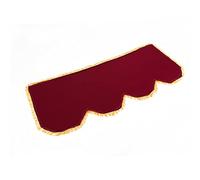 Generic Pleuche Funda de Teclado Decorada para Piano Electrónico, Protección Antipolvo y Arañazos, para Tecla 61/88, Colores Burdeos y Violeta, para Amantes de la Música (88 más)