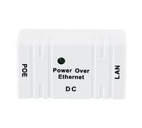 Generic PoE Iniector, PoE Combiner, Fuerte Compatibilidad de la Oficina de Compatibilidad Hotel Equipo de Control de Acceso Inteligente para Interfones de la Casa (White)