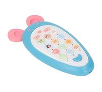 Generic Políndicos Telefónicos en Forma de Ratón, Simulación en Forma de Mouse, Juguete para Teléfonos para Bebés Brillantes para el Jardín Infantil (BLUE)