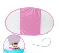 Generic Pool Float Sun Canopy - Cauve à anneau de Natation, Pool Float amovible Caute Protection Solaire | Seat Seat Sière Sunshelter WETTY Pour Les jardins, exté-