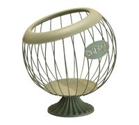 Generic Porta Cápsulas de Café Cesta Organizadora Recipiente Funcional Almacenamiento de Hierro Diseño Distintivo Adecuado para Cocina Hogar Cafetería Hotel, Verde, tal como se describe