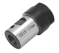 Generic Portabrocas de Bloque de Pinza ER16 para Barra de Herramientas de Sujeción del Eje del Motor del Husillo, Estructura Fuerte para Tornos, Fresadoras, Reemplazo Rápido de Rosca en Espiral (10mm)