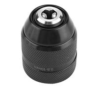 Generic Portabrocas sin Llave de 0,8-10 Mm, Rosca Metálica de 3/8" 24UNF, con Cojinete de Empuje y Placa de Bloqueo, para Taladros de Percusión de Más de 1050 W.