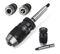 Generic Portabrocas sin Llave, Portabrocas de Acero Autoajustable sin Llave con Eje MT2 - B16, Se Adapta a Casi Todas las Perforaciones y Tornos con Soporte MK2 (1-16 mm). (90 * 48 * 48mm)