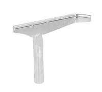 Generic Portaherramientas de Torno Curvo de 25 Mm para Carpintería, Acero de Aleación Duradero, Funcionamiento Suave, Ideal para Soporte de Herramientas de Torneado de Cuencos