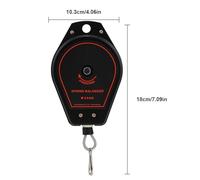 Generic Portaherramientas Retráctil Spring Balancer para Reducir la Fatiga y Aumentar la Eficiencia en Color Negro, Capacidad de 0,6~2,0 Kg, Adecuado para Trabajadores de Taller