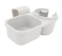 Generic Portavasos para Asiento de Automóvil Bandeja para Refrigerios Instalación sin Esfuerzo Portavasos para Asiento de Automóvil 2 en 1 para Niños Soluciones Prácticas de Almacenamiento para la