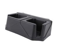 Generic Portavasos Trasero Doble, Organizador de Portavasos Trasero de Coche ABS, Resistente Al Calor, a Prueba de Golpes, Doble para Bronco 2021 2022 2023 2024 2 4 Puertas