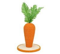 Generic Poste Rascador para Gatos de Sisal, Material de Primera Calidad con Forma de Zanahoria, Fácil de Montar para Gatitos Pequeños, 25x25cm