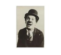 Generic Póster de Charlie Chaplin de películas de comedia de Chaplin (6) pósteres artísticos sobre lienzo, decoración de pared, foto para el hogar, pósteres decorativos modernos, 60 x 90 cm