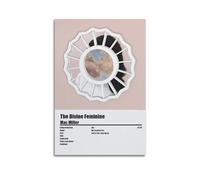 Generic - Póster de Mac Miller The Divine Feminine con diseño de la portada del álbum estético limitado, póster de música de rapero firmado en lienzo, arte de pared, habitación de adolescentes y niñas