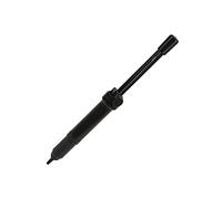 Generic Potente Bomba Desoldadora, Pluma con Ventosa de Soldadura para Herramientas de Soldadura Electrónicas, Succión Fuerte, Operación Manual para Entusiastas del Bricolaje, Material ABS (BLACK)