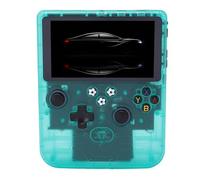 Generic Potente Dispositivo de Juego Portátil con Joystick Dual y Almacenamiento de 128 GB para Fanáticos de los Juegos Retro (Verde Transparente)