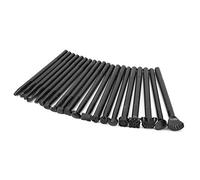 Generic Práctico Juego de Herramientas de Estampado de Cuero, Herramienta de Sello de Cuero de Fondo Estable para Artesanía en, de Punzonado de Estampado de 20 Piezas, Evita la Desviación de