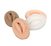 Generic Práctico Juego de Labios de Silicona 3D Modelos de Labios de Material Sólido para Tatuaje 4 Piezas 3D Coloridos para Mejorar las Habilidades de Bordado Kit de de Silicona Translúcido para