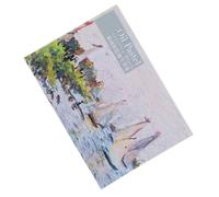 Generic Práctico Libro para Colorear de Papel de Boceto para Pasteles Al óleo a Base de Agua/aceitoso, Suministros Artísticos Duraderos para Dibujar, Papelería Artística Selladora Plana de una Sola