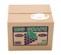 Generic Preciosa Caja de Ahorro de Dinero con Forma de Gato Que Monedas, Linda Alcancía Automatizada para Niños, Hecha con Plástico, Niños (Gato UVA)