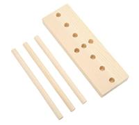 Generic Preciso Kit de Herramientas Ajustable Portátil para Hacer Lazos de Madera para Hacer Regalos y Decoraciones de Fiestas, Fabricante de Lazos de Cinta de Roble para Envolver Regalos, álbumes de