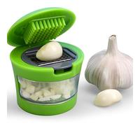 Generic Prensa de ajo; prensas de ajo; trituradora de ajo; cortador de ajo; picadora de ajo; picadora de ajo; triturador de ajo; picador de ajo; picador de especias de ingredientes, 2.8 pulgadas de