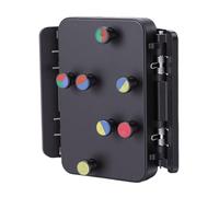 Generic Prensador de Acordes para Ukelele Cómodo Ayudante de Acordes con Clamp/Holder de Silicona y Nailon para Principiantes que Aprenden Transiciones de y Mejoran la Velocidad, Se Adapta a 23-26