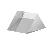 Generic Prisma de Vidrio óptico K9, Hermoso Prisma Triangular para Demostraciones en el Aula y Estudio en el Hogar, 15x15x15mm (15 * 15*)