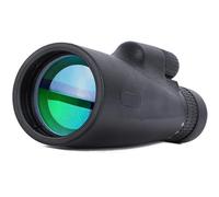 Generic Prismáticos para adultos 10-30x50 Zoom HD Telescopio Monocular Camping Potente largo alcance con trípode Clip de teléfono para ver aves caza binoculares