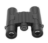 Generic - Prismáticos plegables compactos 8 x 25, prismáticos de viaje ligeros y de alta potencia para observación de aves, para amantes del aire libre, plástico y goma