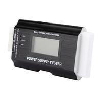 Generic Probador de Fuente de Alimentación, Herramienta de Detección Portátil con Pantalla LCD para Fuentes de Alimentación del Ordenador ATX, Material de Aleación de Aluminio