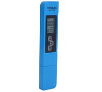 Generic Probador de Medidor TDS EC Portátil con Sonda Sensible para Pruebas de Calidad del Agua en Acuarios Azul 154x30x14mm (sin retroiluminación)