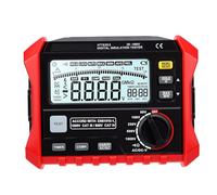 Generic Probador de Resistencia de Aislamiento Megóhmetro Digital de 0MΩ a 100GΩ con Criterio de Paso Fallido para Sistemas Solares 180x140x65 Mm