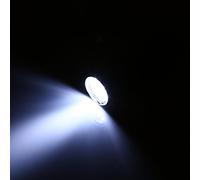 Generic Probador de Velas de Huevos LED con Luz Blanca Fría para Incubar Huevos de Ganso de Pato de Pollo, Material de Aleación de Aluminio Duradero, 4 Colores Disponibles (SILVER)