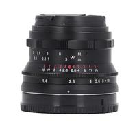 Generic Profesional 35 Mm F1.4 II Lente de Enfoque Manual de Marco Completo 7 Cubra óptica de Capa E Lente de Cámara de Montaje para A7R A7RII, de Cuadro Completo para Fotografía Callejera y