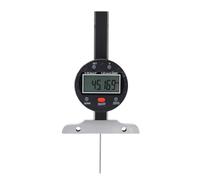 Generic Profundímetro Electrónico con Pantalla LCD y Conectividad USB para Lecturas de Profundidad Precisas en Varios Campos, Acero Inoxidable, Medición de 0 a 2 Pulgadas