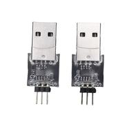 Generic Programador ESC, Interfaz USB Herramienta de Programación de Control de Velocidad de Código Abierto con Soporte AM32 BL32, para 1/10 1/18 1/24 RC Car AT32 Arm Procesador Motor