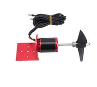 Generic Propulsor Submarino para Barco RC, Hélice de 3 Palas, Motor Submarino sin Escobillas de Empuje de 6kg para Barcos de Arrastre